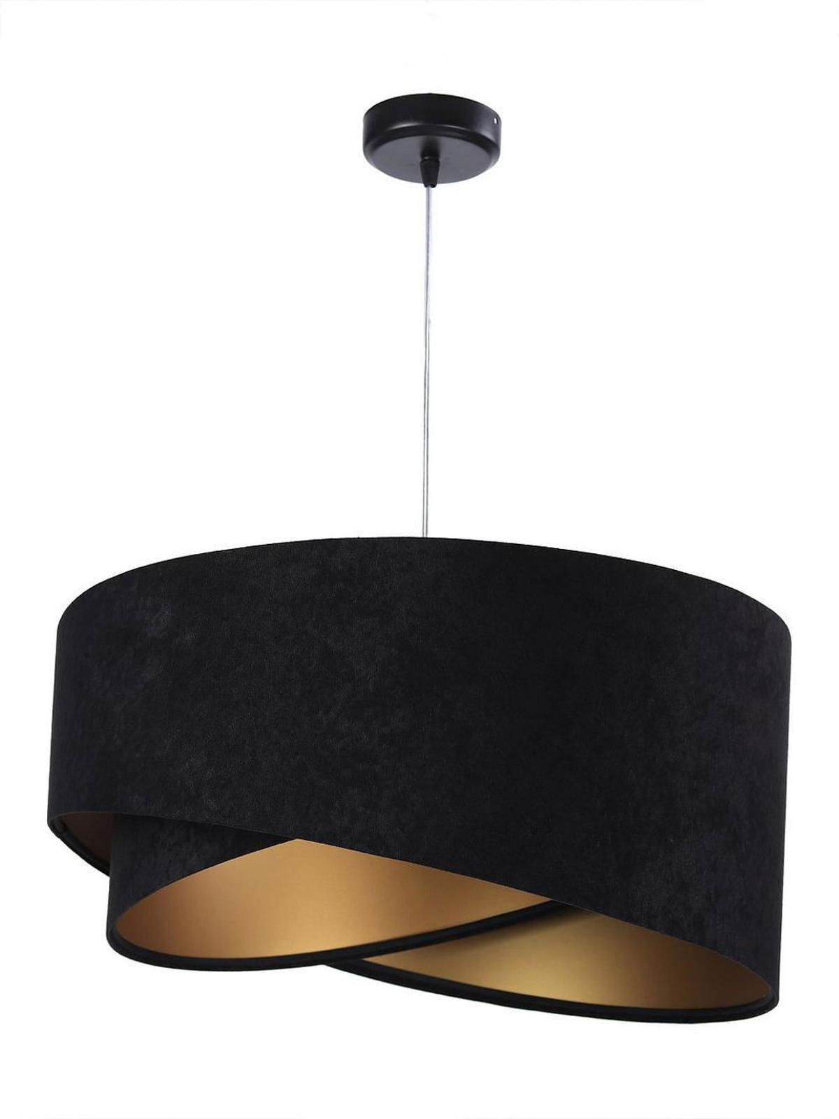 HÄNGELEUCHTE Gold 50/23 cm - Goldfarben, Kunststoff (50/1.3/23cm) - ONZENO