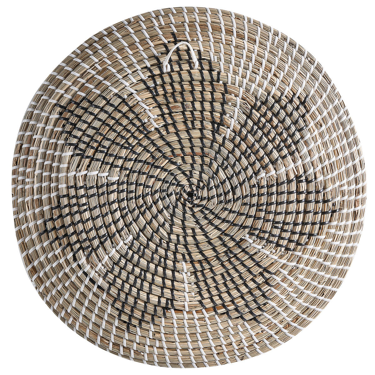 WANDDEKORATION Seegras beige Cantho - Beige, Naturmaterialien (40/40/7cm) - Beliani