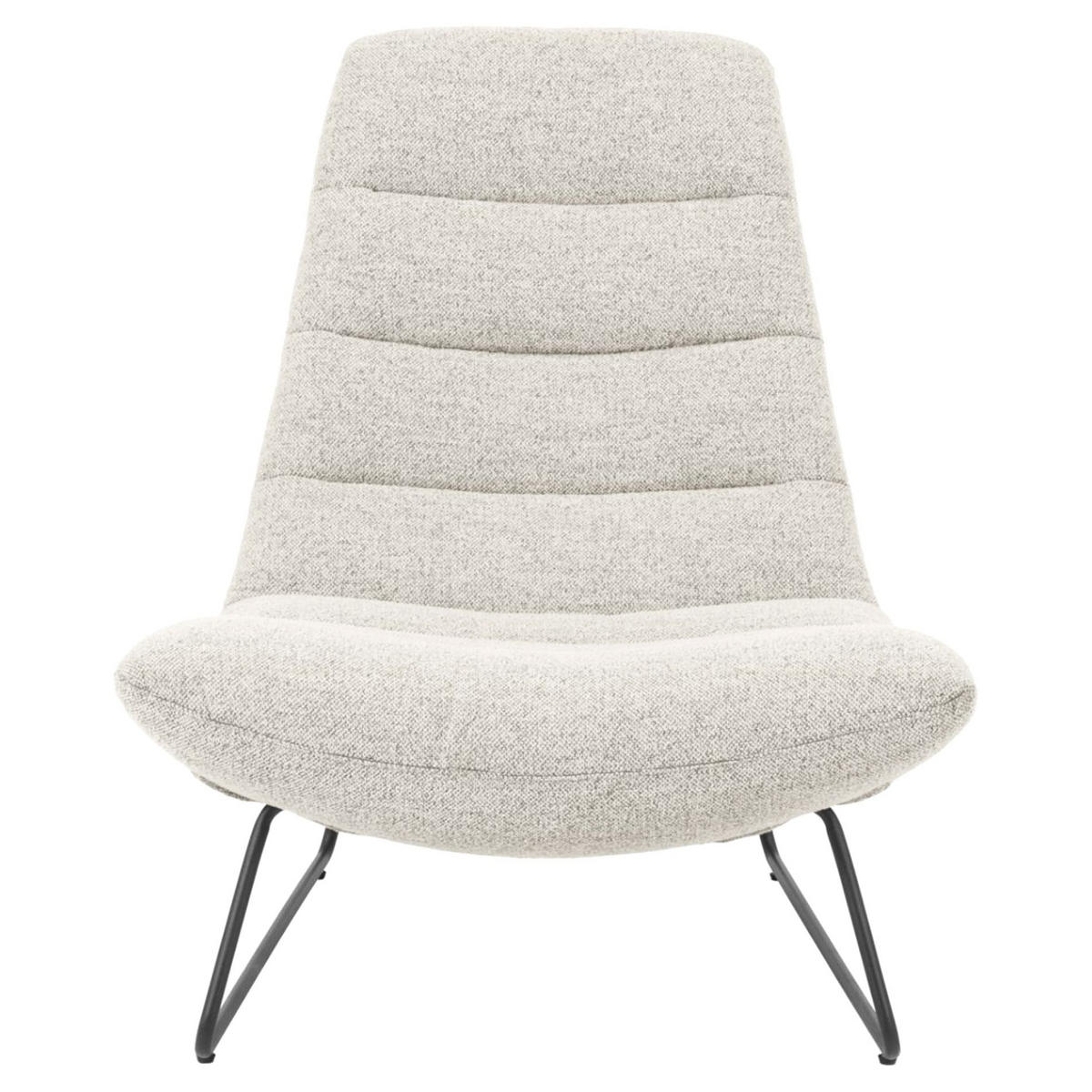 SESSEL Forgents Creme - Creme, Textil/Metall (82.5/97/93cm) - Selsey