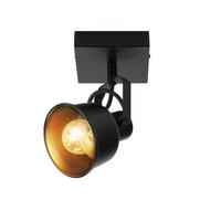 DECKENLEUCHTEDUKE141417 - Schwarz, Metall (14/14/17cm) - Nettlife