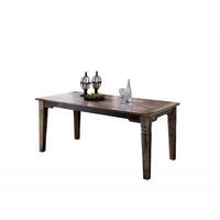 ESSTISCH Altholz 200x90x76 mehrfarbig lackiert NATURE OF SPIRIT #32 - Multicolor, Holz (90/200/76cm) - Massivmoebel24