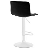 BARHOCKER Hope Samt W schwarz - Schwarz, Textil/Metall (43/100/48cm) - TPFLiving