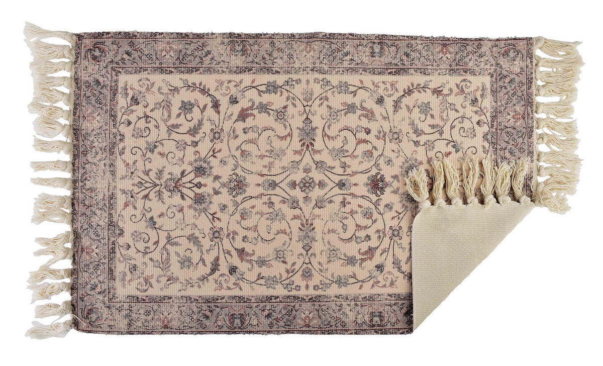 TEPPICH Orient Beige 90/60/2 cm Textilien - Beige, Textil (60/90cm) - Mondex