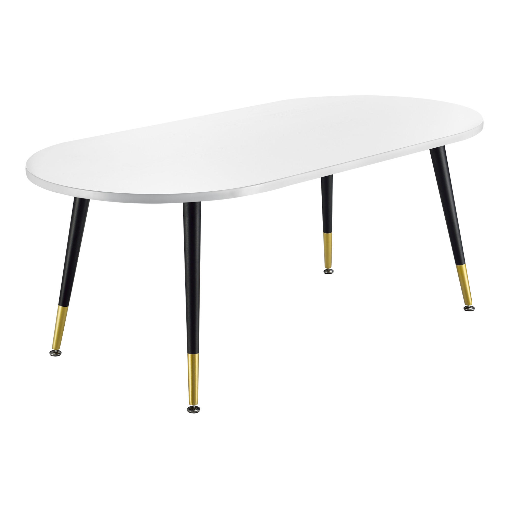 COUCHTISCH Fontana 120/60/47 - Weiß, Holzwerkstoff (60/120/47cm) - [en.casa]