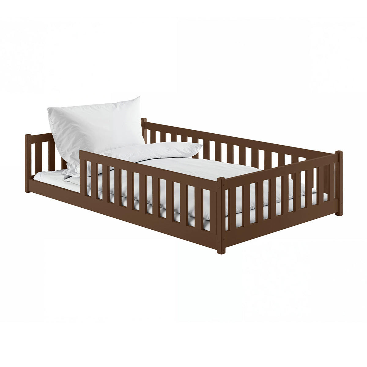 Petits-meubles POSTEL 120/200 Maya Tmavě hnědá