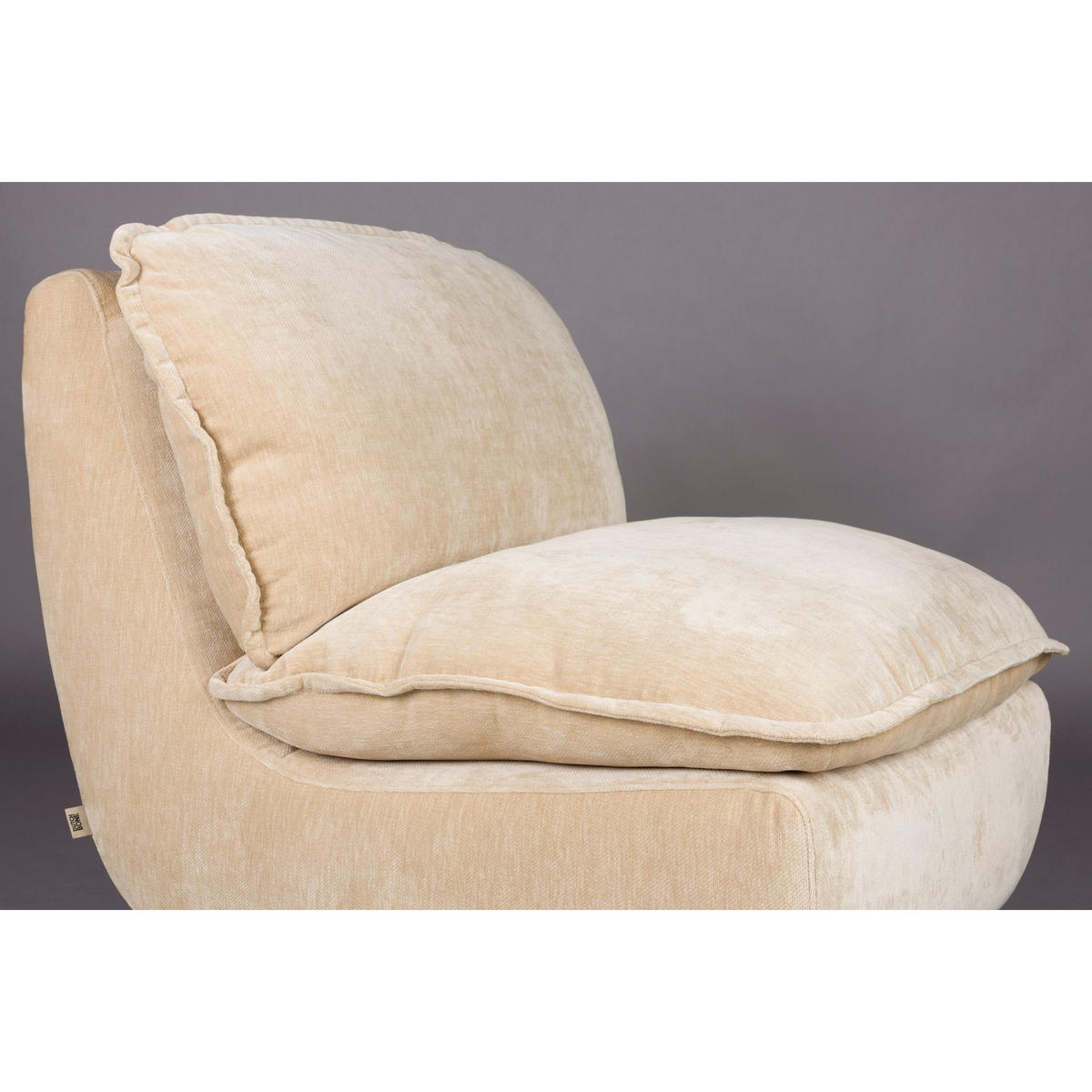 SESSEL Radley Beige - Beige, Kunststoff (82/83/100cm) - Dutchbone
