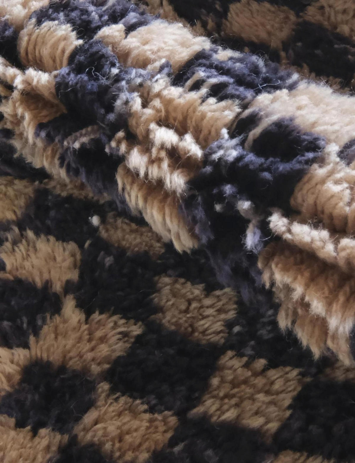 BERBERTEPPICH aus reiner Wolle 90x 313 cm - Beige, Naturmaterialien (90/313cm) - AFK Living