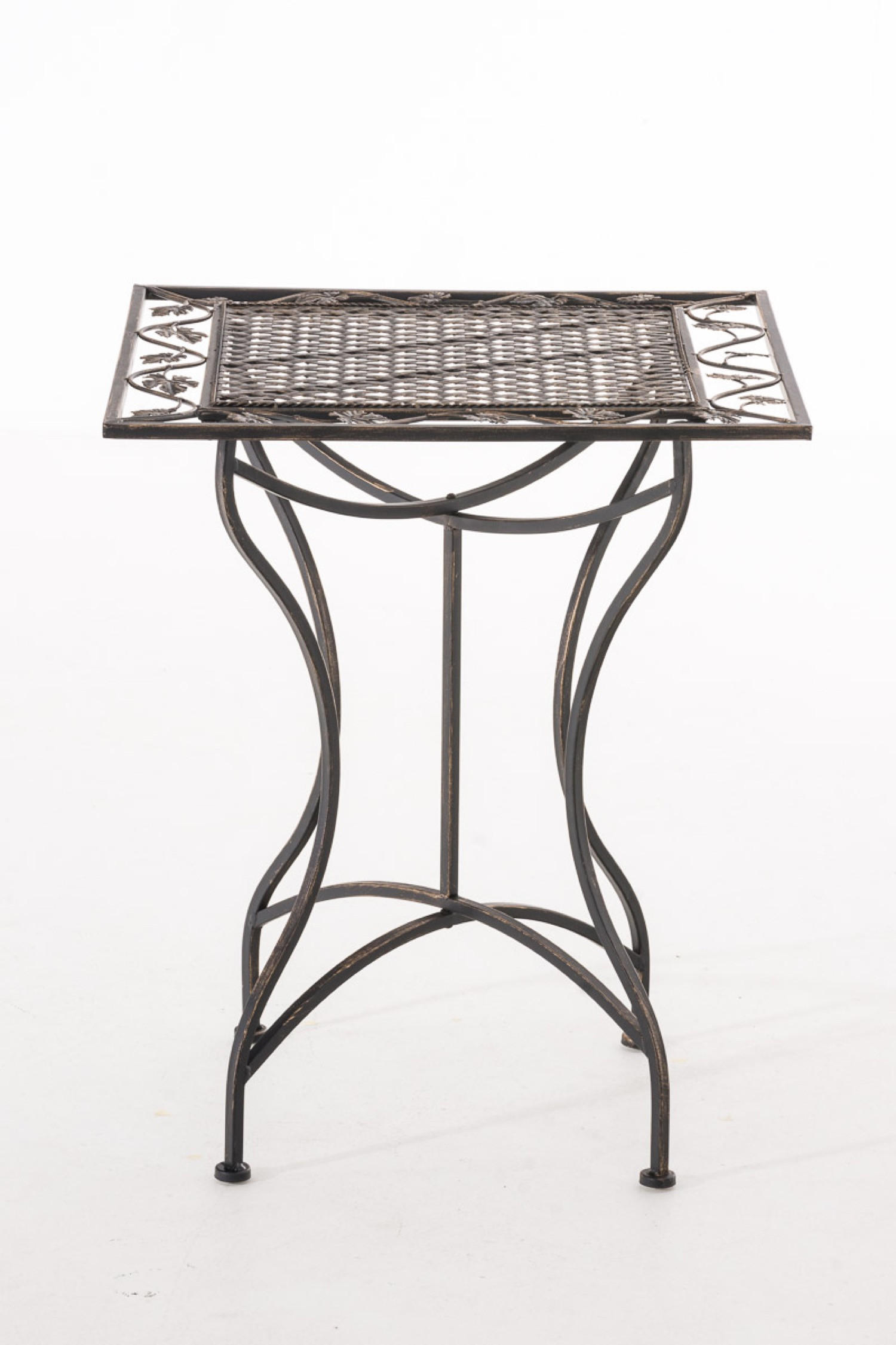 GARTENTISCH Asiri bronze - Braun, Metall (72/60/60cm) - TPFGarden