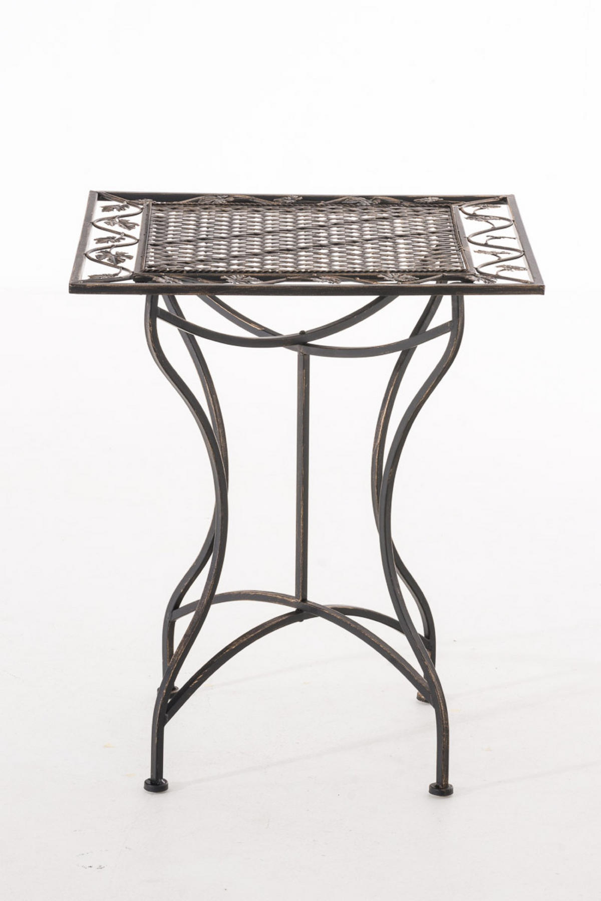 GARTENTISCH Asiri bronze - Braun, Metall (72/60/60cm) - TPFGarden