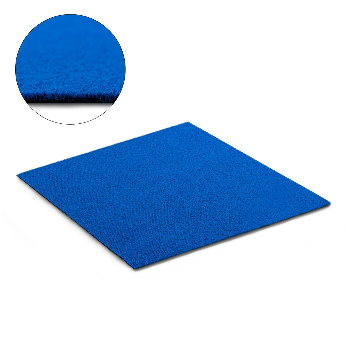 KUNSTRASEN SPRING blue 200/500 cm - Blau, Textil (200/500cm) - rugsX