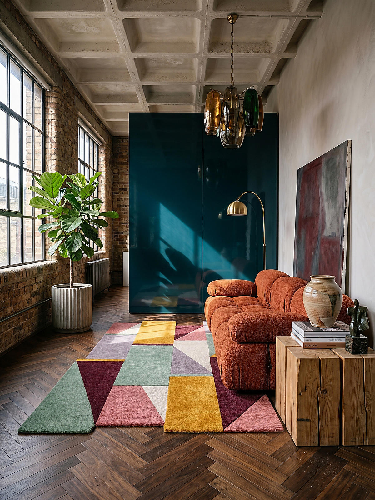 WOLLTEPPICH HALLEIN, abstrakt, Pastell, 200 x 290 cm - Multicolor, Textil (200/290cm) - KADIMA DESIGN