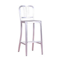 HOCKER Metall Alufarben - Alufarben, Metall (41/109/52cm) - Nest Dream