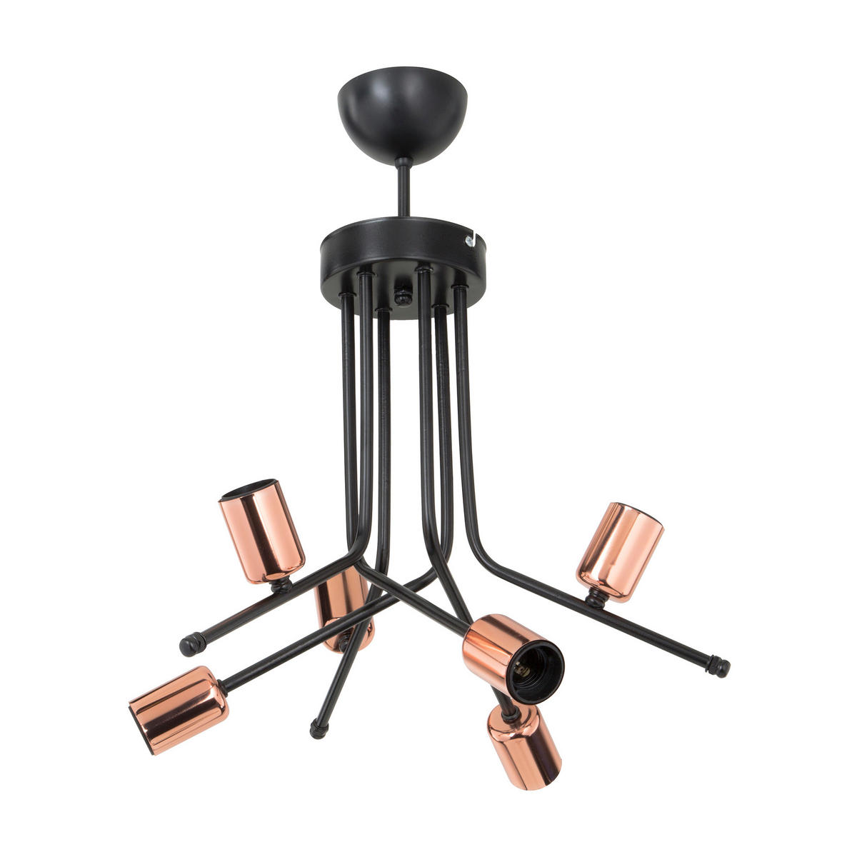 DECKENLEUCHTE Halesowen - Kupferfarben, Metall (41/41/50cm) - lux.pro