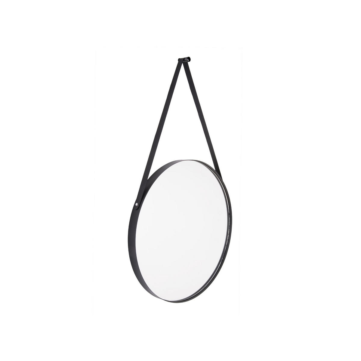 SPIEGEL Balanced - Schwarz - Schwarz, Metall (47/47/2cm) - Present Time