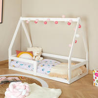 HAUSBETT TAMI 70X140 CM - Weiß, Holz (75/115/143cm) - IDIMEX