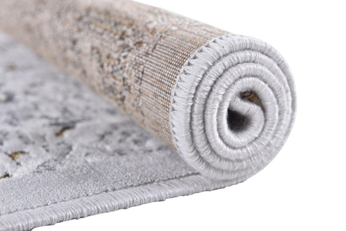 FLACHWEBETEPPICH Orelia 120x180 cm - Goldfarben, Textil (120/180cm) - Gino Falcone