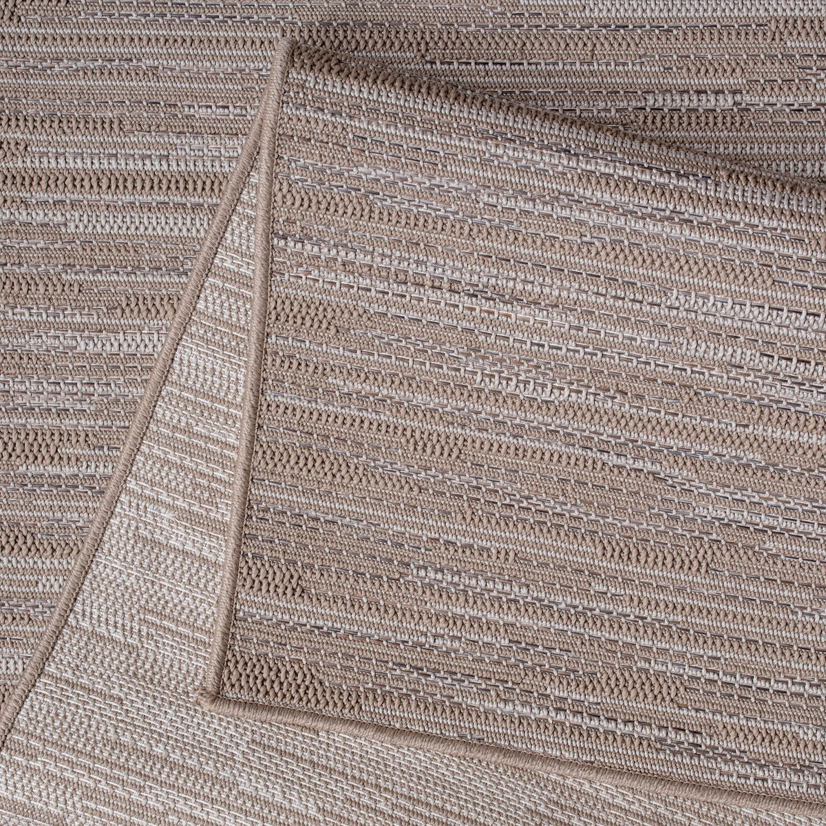 OUTDOORTEPPICH Boho Hellcreme Beige 80 x 250 cm - Creme, Kunststoff (80/250cm) - TT Home