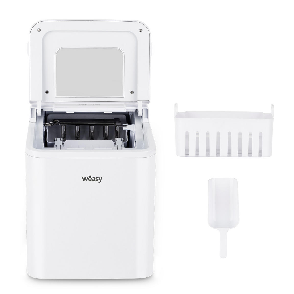 WEASY IGLOO8 Eiswürfelmaschine - Weiß, Kunststoff (26.7/32.5/35cm) - Weasy