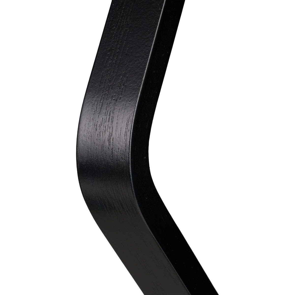 HERRENDIENER - Schwarz, Holzwerkstoff/Metall (47.5/107/20cm) - Relaxdays