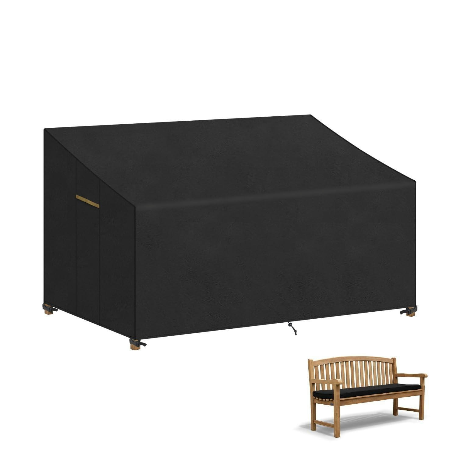XXXLutz Gartenbank Schwarz 165x89x89 cm