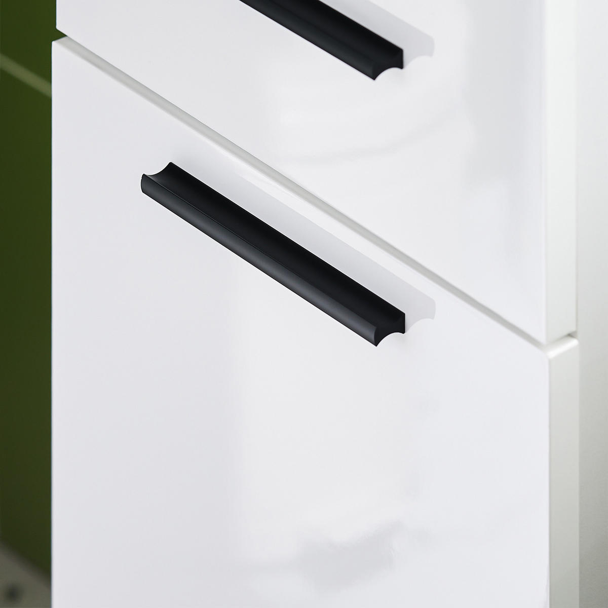 HOCHSCHRANK Weiß - Weiß, Holzwerkstoff (30/182/31cm) - SoBuy