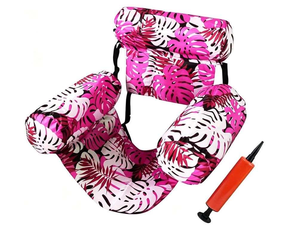 SCHWIMMSESSEL,ROSENROT, 90 x 40,5 x 61 cm - Multicolor, Kunststoff (90/40.5/61cm) - Weltevree