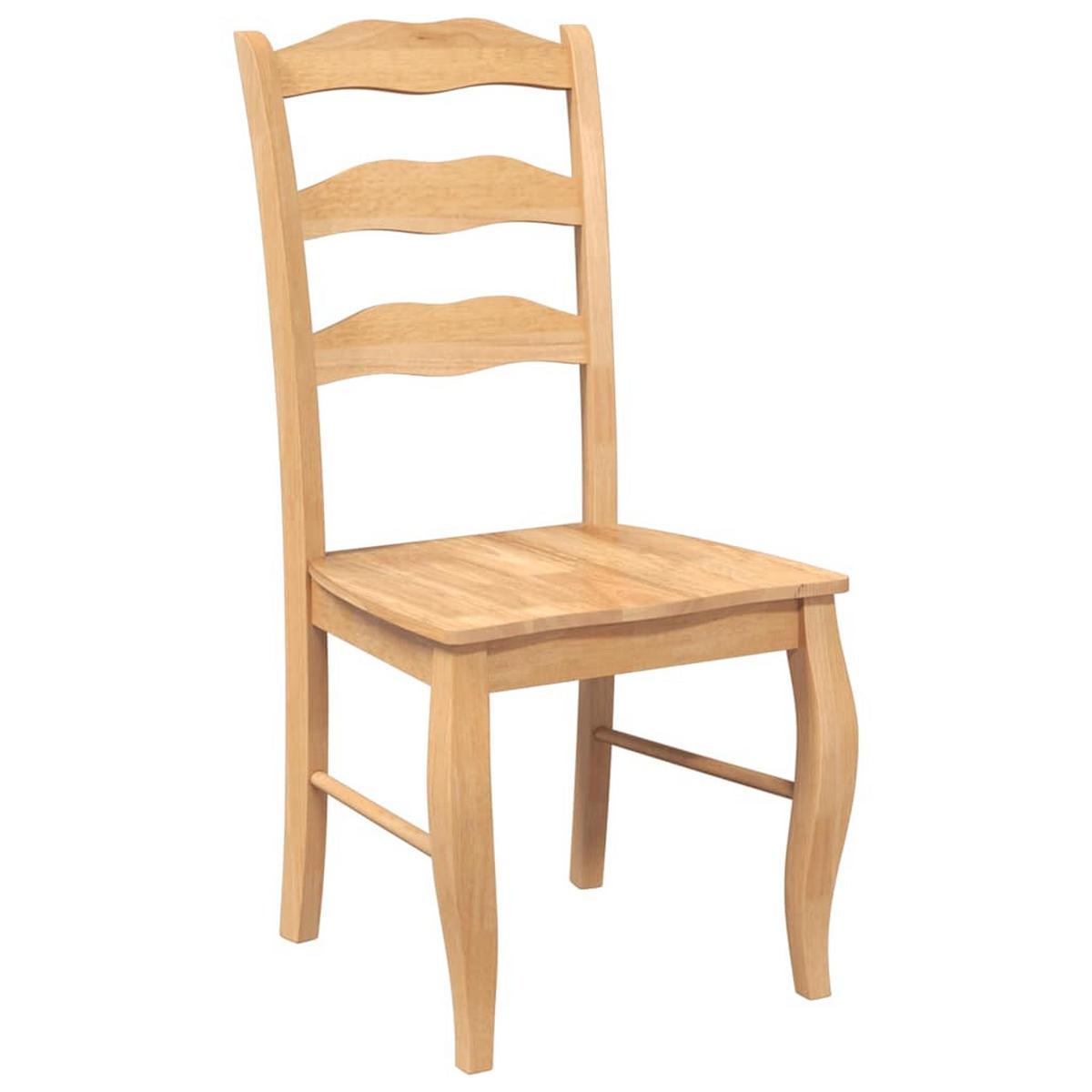 ESSZIMMERSTÜHLE Resz 2er-Set Hellbraun - Hellbraun, Holz (48/99/53.5cm) - DELUKE