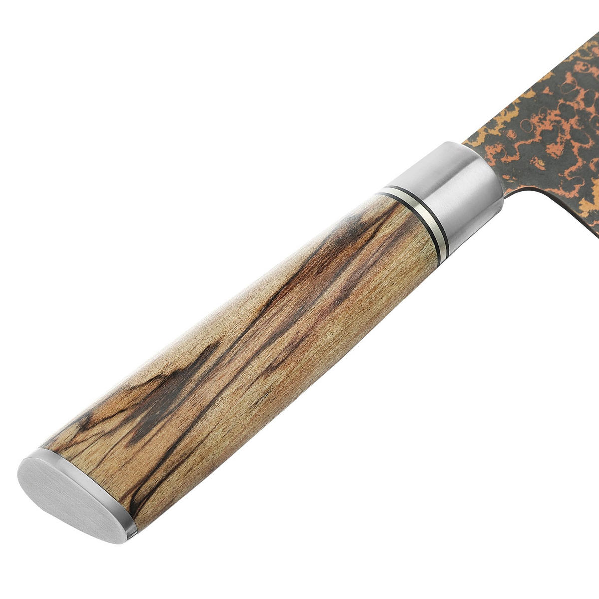 CHEFMESSER 19 cm - Ahornfarben, Holz/Metall (33cm) - Zayiko