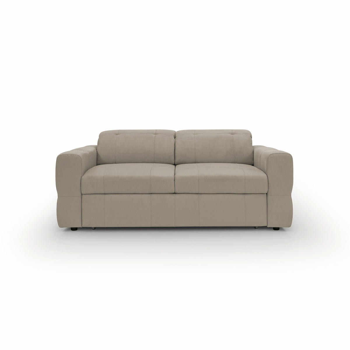 SCHLAFSOFA Kronos - Taupe, Textil (173/80/97cm) - Divani.store