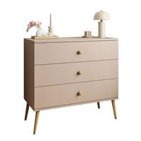 KOMMODE mit Schubladen HARMONY Macchiato - Cappuccino, Holzwerkstoff (100/85/41cm) - Lookway