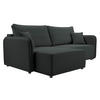 ECKSOFA Malody, Seite: Links - Anthrazit/Schwarz, Holz/Kunststoff (227/147cm) - MIRJAN24