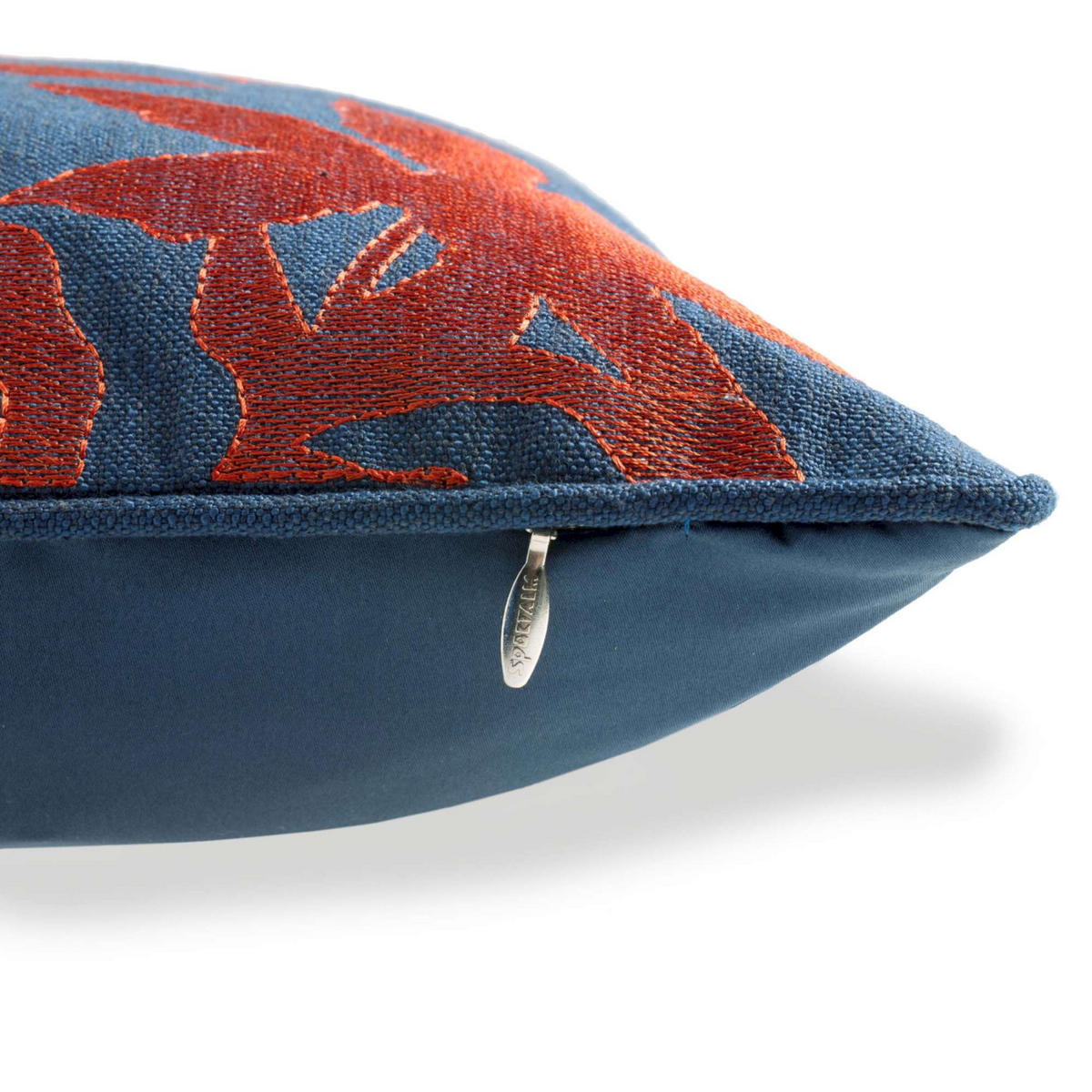 KISSENHÜLLE TENDRIL - Dunkelblau, Textil (40/40cm) - Sportalm Kitzbühel