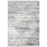 KOBEREC béžový krémový abstraktný - 200 x 300 cm - sivá, textil (200/300cm) - Mazovia