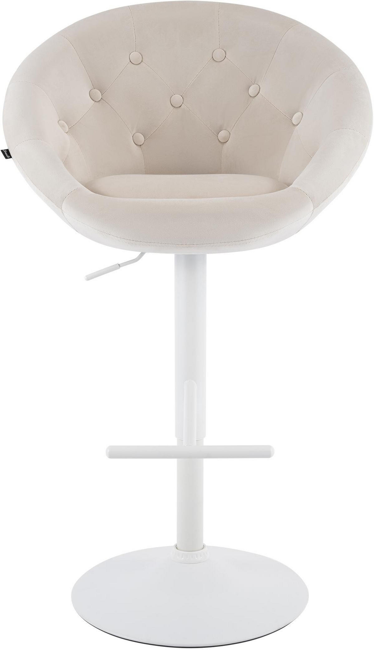 BARHOCKER London 66x65x57 cm Creme - Creme, Textil (65/66/57cm) - furnicato