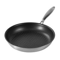 EDELSTAHLPFANNE 28 cm - Edelstahlfarben, Metall (28cm) - Stoneline
