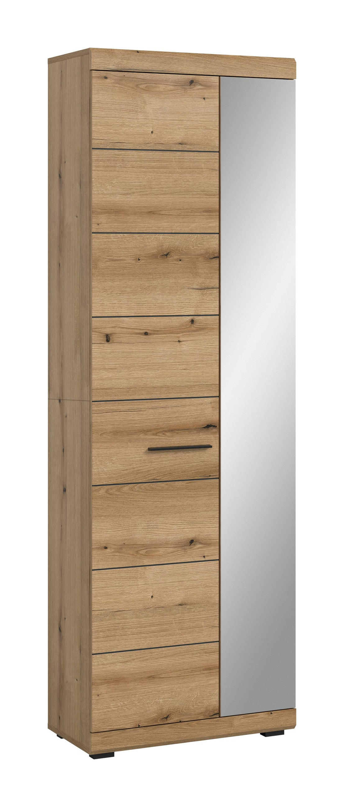 GARDEROBENSCHRANK SCOUT (B/H/T: ca. 62/197/37 cm) in Evoke Oak Nachbildung/Evoke Oak Nachbildung - Eichefarben, Holz (62/197/37cm)