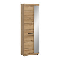 GARDEROBENSCHRANK SCOUT (B/H/T: ca. 62/197/37 cm) in Evoke Oak Nachbildung/Evoke Oak Nachbildung - Eichefarben, Holz (62/197/37cm)