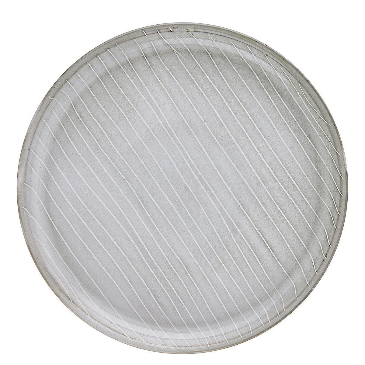 TELLER SET 8-tlg. Henley 4 Personen - Grau, Keramik (27/2/27cm) - Butlers