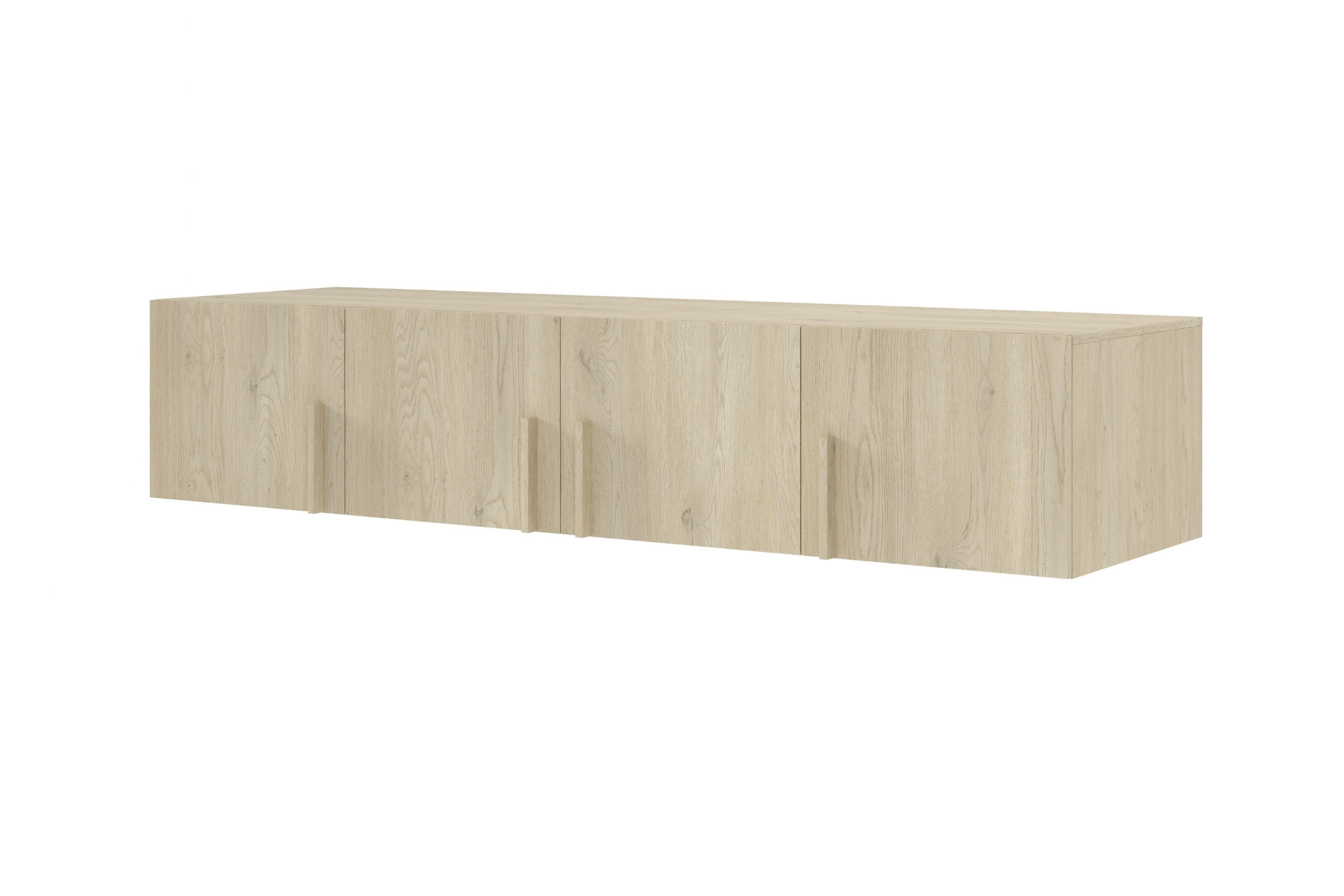 AUFSATZSCHRANK BRISSO BRN1 200/40/60,5 cm in Eiche Ceremona - Eichefarben, Holzwerkstoff (200/40/61cm) - Deine Möbel 24