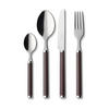 TAFELBESTECK Play! Chocolate Brown 24er Set - Braun, Metall - Villeroy & Boch