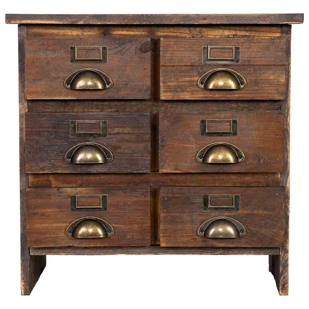 NACHTTISCH aus Holz, 49x31x46cm - Braun, Holz (48/46/31cm) - Wanderlust