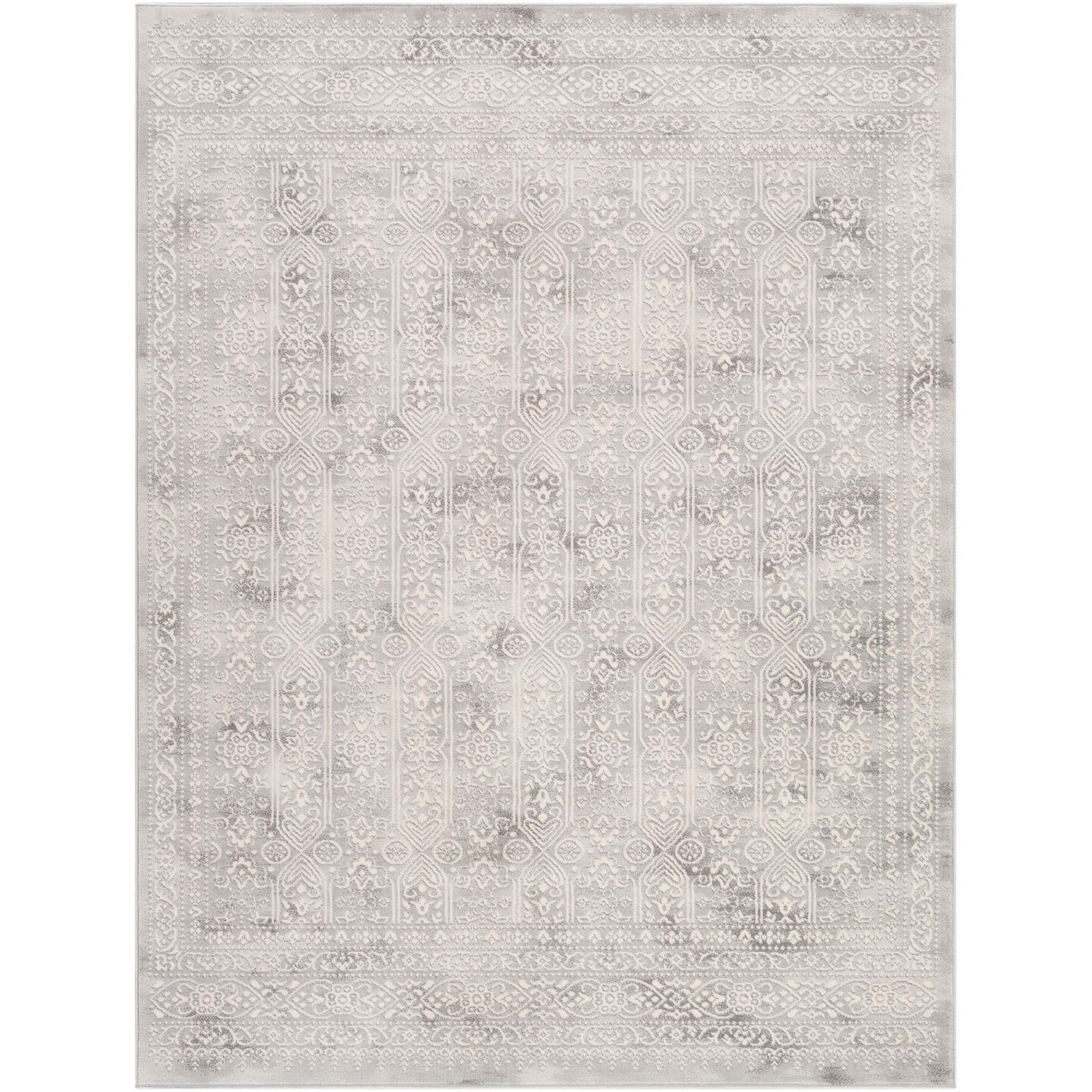 VINTAGE-TEPPICH Vicky 160/215 cm Grau - Grau, Textil (160/215cm) - LIVABLISS
