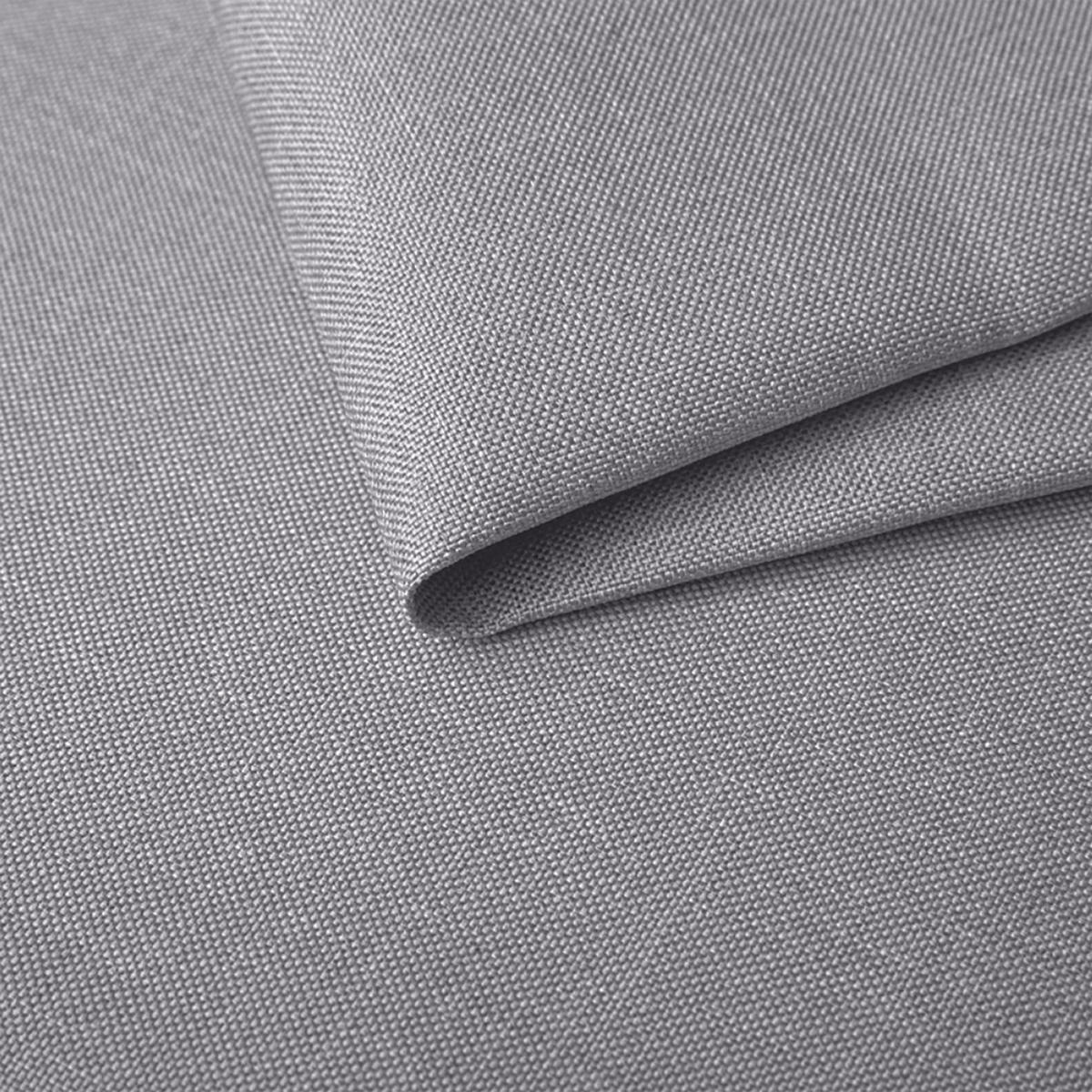 ECKSOFA Universelle L Form Elif Hellgrau 220/140/85 cm stilvolle mit Schlaffunktion - Silberfarben/Hellgrau, Kunststoff/Textil (220/140cm) - AX Living