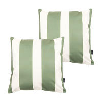 DEKOKISSEN 2er Set - Grün, Textil (43/43cm) - icon