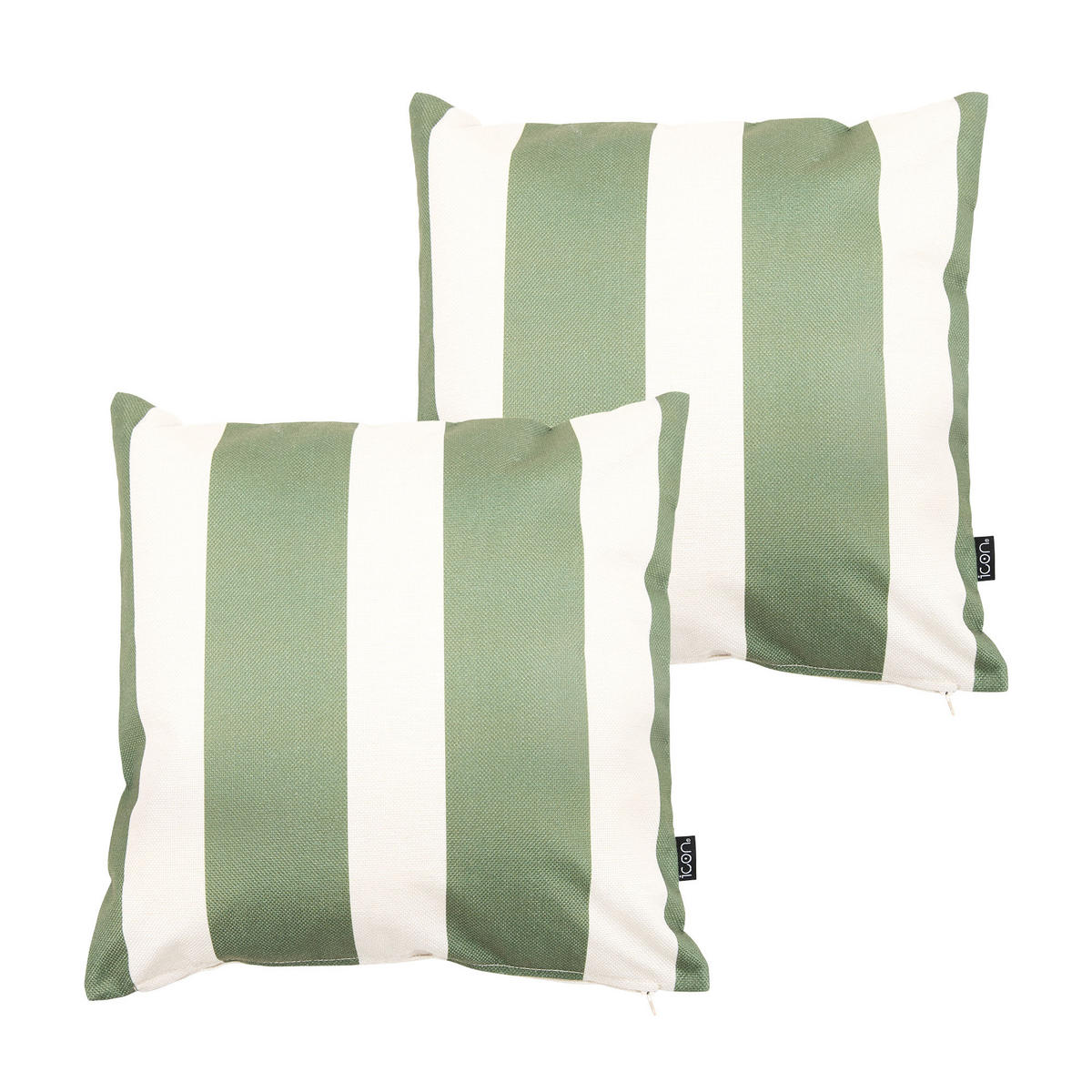 DEKOKISSEN 2er Set - Grün, Textil (43/43cm) - icon