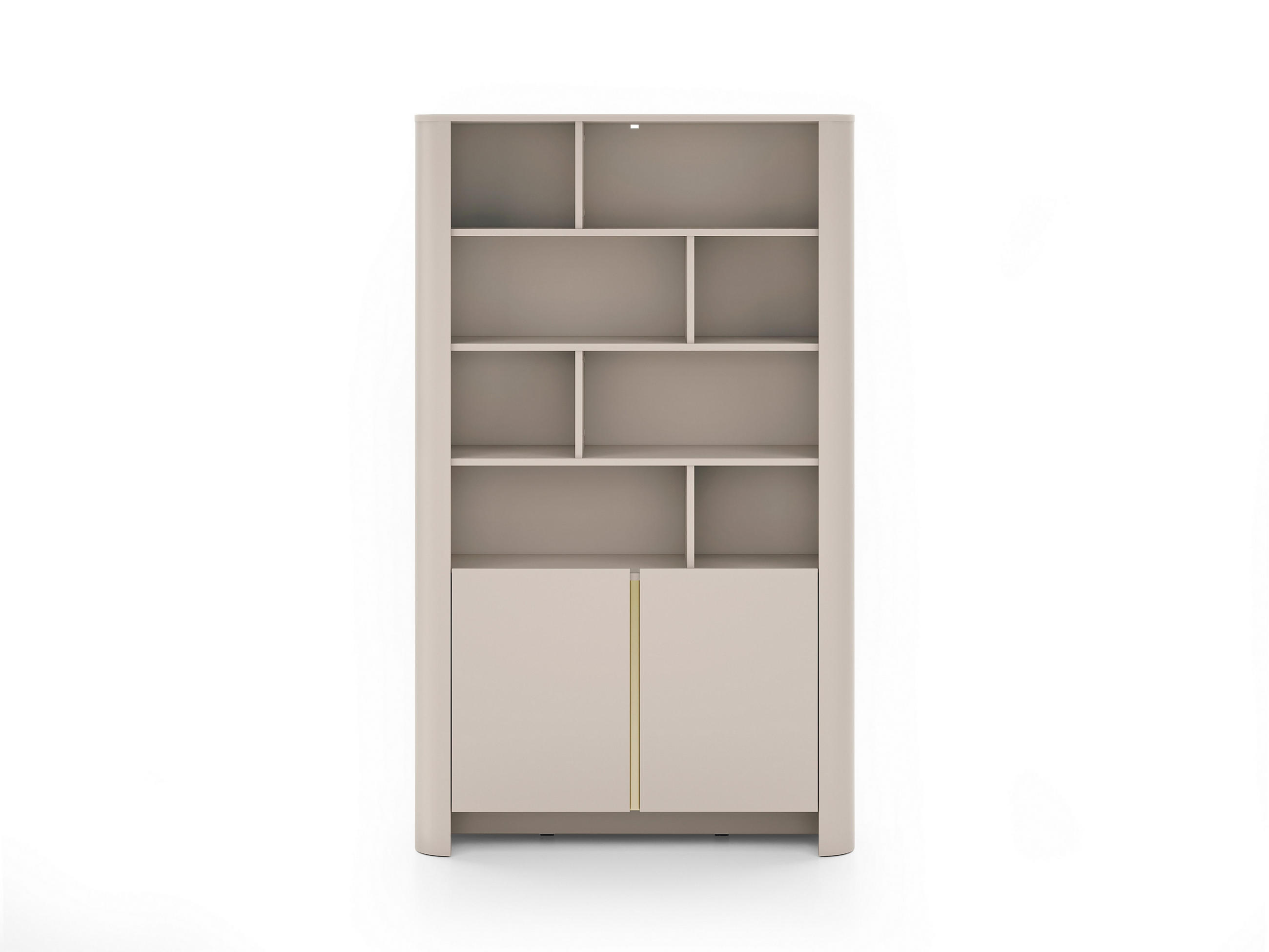 Masseno Bücherregal Kaschmir 103x160x39 cm