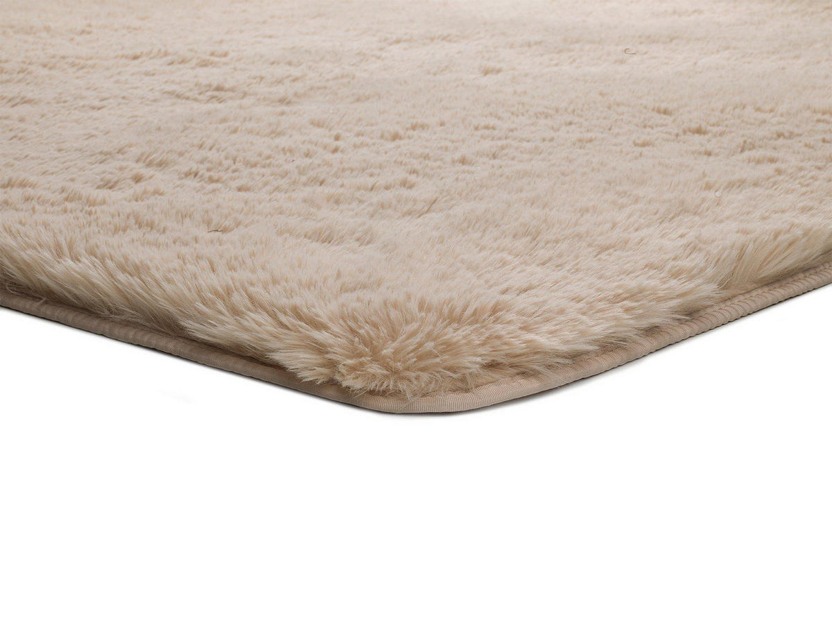 HOCHFLORTEPPICH Beige Alpaca 140/200 cm - Beige, Textil (140/200cm) - Atticgo