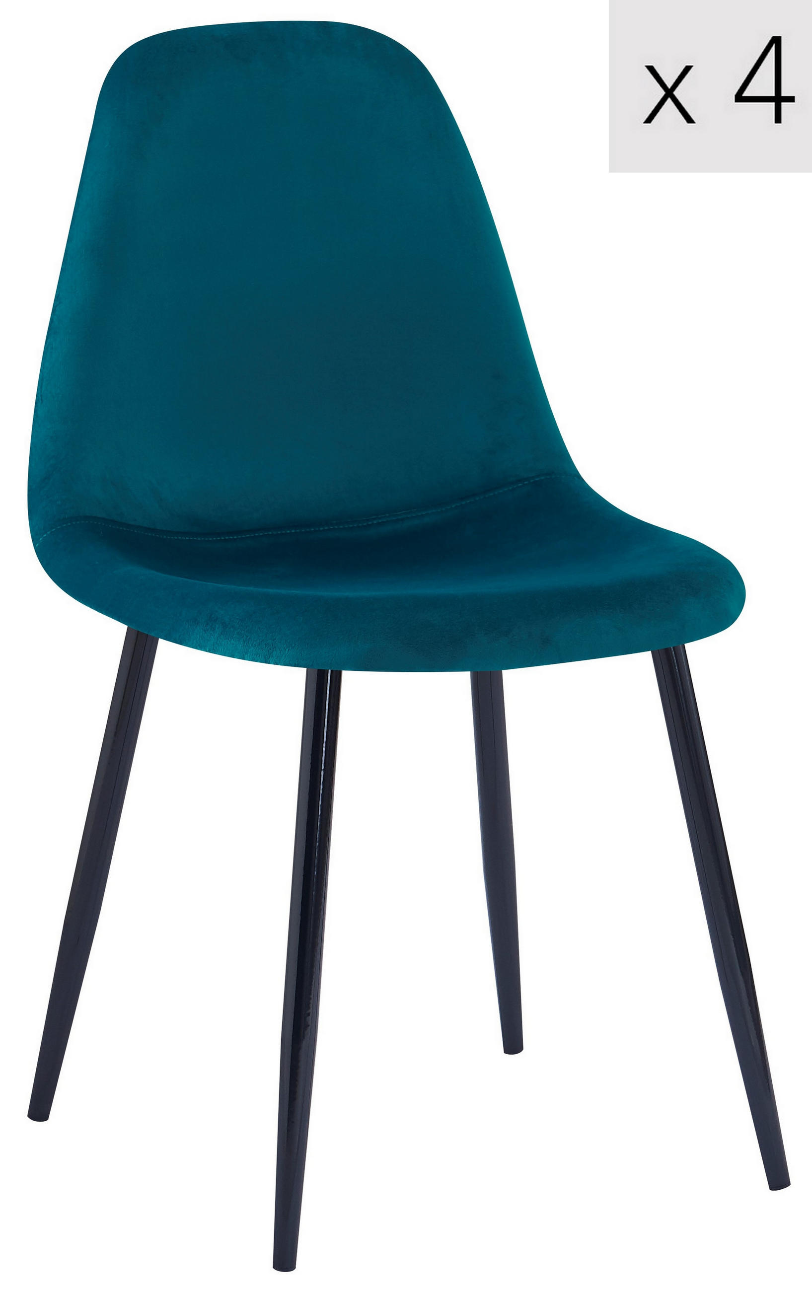 Nordlys Stuhl Blau 46.5x86x44 cm