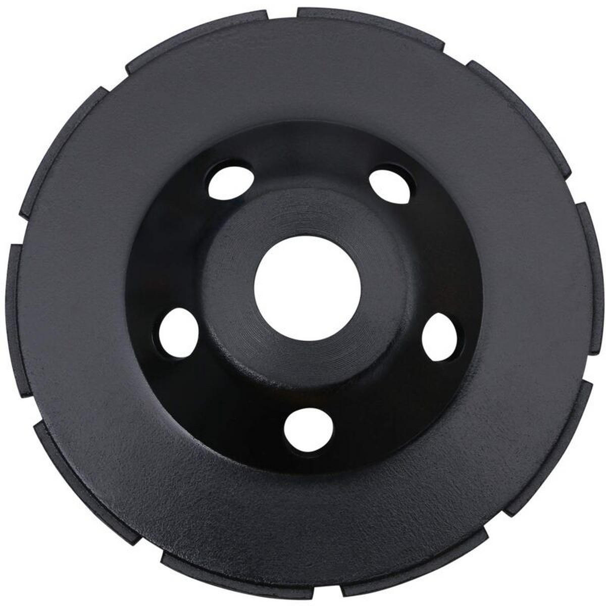 SCHLEIFSCHEIBE – 125 x 22,2 mm - Schwarz, Metall (12.5/12.5/1cm) - DCA