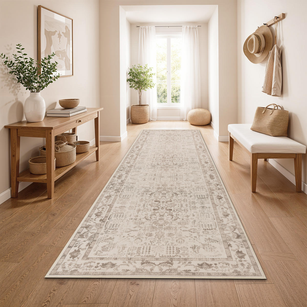 KURZFLORTEPPICH 80/150 cm Semer 427 - Beige, Textil (80/150cm) - Paco Home